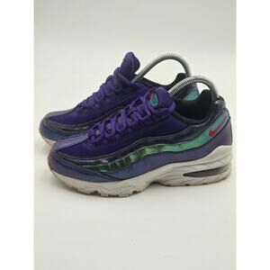 Nike Air Max 95 SE Court Purple Rush Pink Neptune Green GS Size 5Y